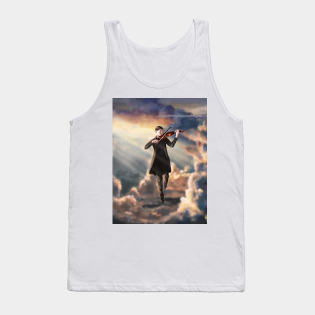 Viktor Hargreeves - In The Clouds Tank Top by brainbag